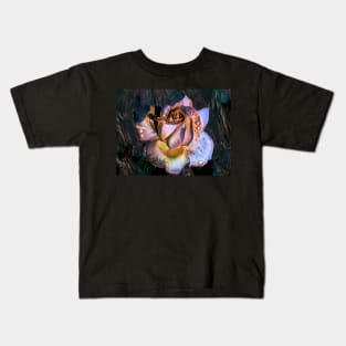 Mother of Pearl Rose Kids T-Shirt